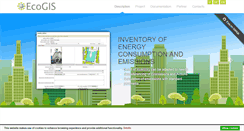 Desktop Screenshot of ecogis.info