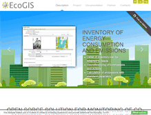 Tablet Screenshot of ecogis.info
